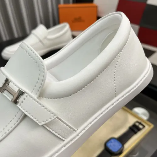 Replica Hermes Casual Shoes For Men #1417015 $82.00 USD for Wholesale