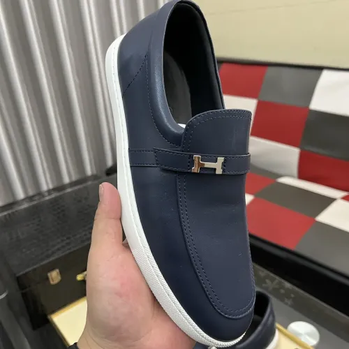 Replica Hermes Casual Shoes For Men #1417020 $82.00 USD for Wholesale