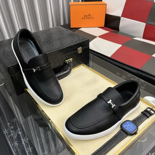 Replica Hermes Casual Shoes For Men #1417021 $82.00 USD for Wholesale