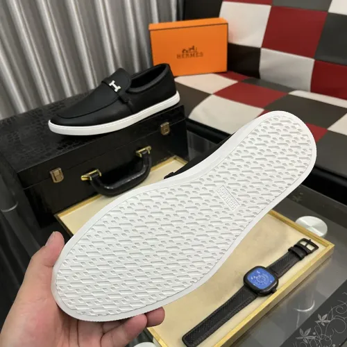 Replica Hermes Casual Shoes For Men #1417021 $82.00 USD for Wholesale
