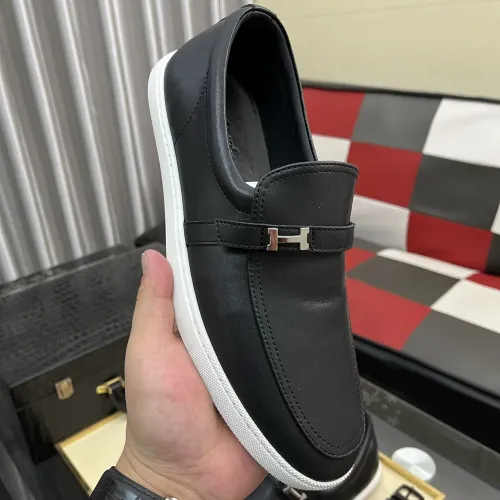 Replica Hermes Casual Shoes For Men #1417024 $82.00 USD for Wholesale