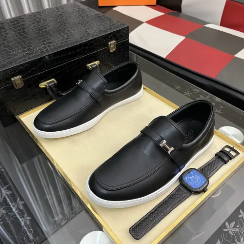 Replica Hermes Casual Shoes For Men #1417024 $82.00 USD for Wholesale