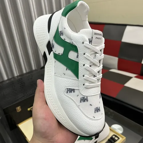 Replica Hermes Casual Shoes For Men #1417030 $98.00 USD for Wholesale