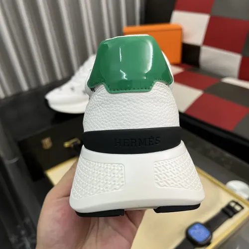 Replica Hermes Casual Shoes For Men #1417030 $98.00 USD for Wholesale