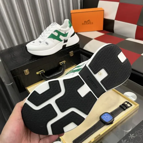 Replica Hermes Casual Shoes For Men #1417030 $98.00 USD for Wholesale