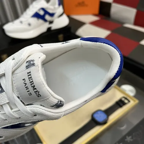 Replica Hermes Casual Shoes For Men #1417033 $98.00 USD for Wholesale