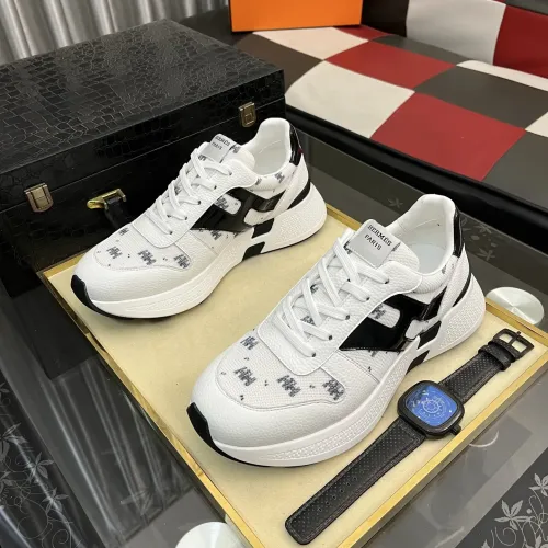 Replica Hermes Casual Shoes For Men #1417036 $98.00 USD for Wholesale