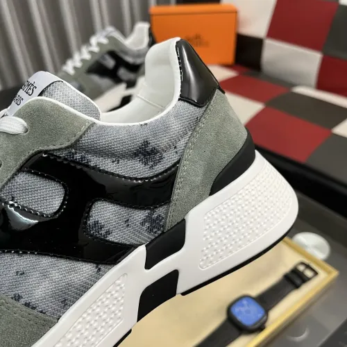 Replica Hermes Casual Shoes For Men #1417039 $98.00 USD for Wholesale