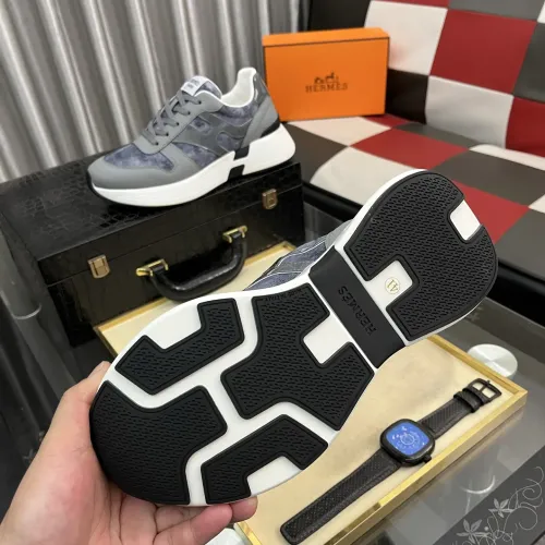 Replica Hermes Casual Shoes For Men #1417041 $98.00 USD for Wholesale