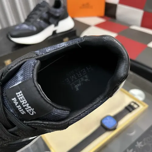 Replica Hermes Casual Shoes For Men #1417042 $98.00 USD for Wholesale