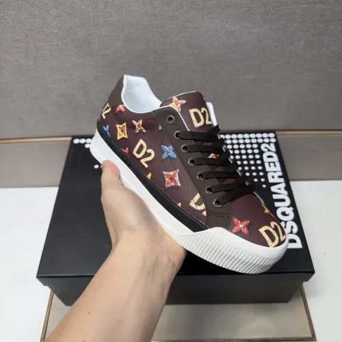 Replica Dsquared Casual Shoes For Men #1417097 $85.00 USD for Wholesale
