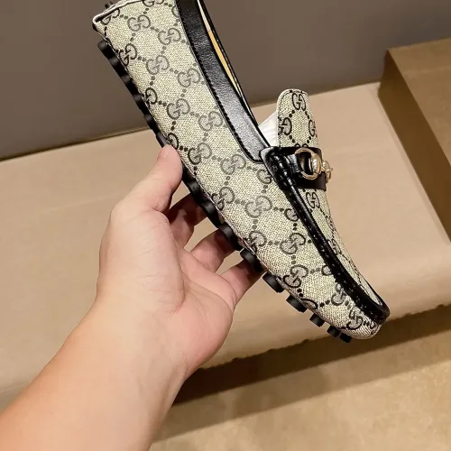 Replica Gucci Oxfords Shoes For Men #1417130 $76.00 USD for Wholesale