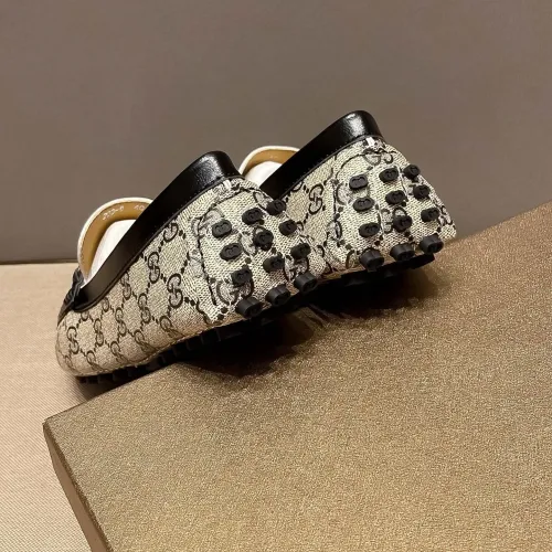 Replica Gucci Oxfords Shoes For Men #1417130 $76.00 USD for Wholesale
