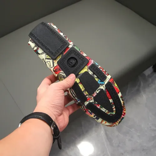 Replica Versace Leather Shoes For Men #1417132 $76.00 USD for Wholesale