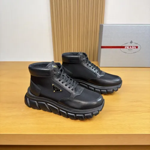 Prada Boots For Men #1417148 $145.00 USD, Wholesale Replica Prada Boots