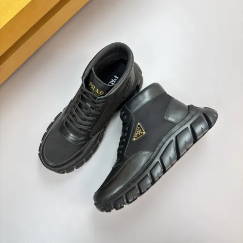 Replica Prada Boots For Men #1417148 $145.00 USD for Wholesale