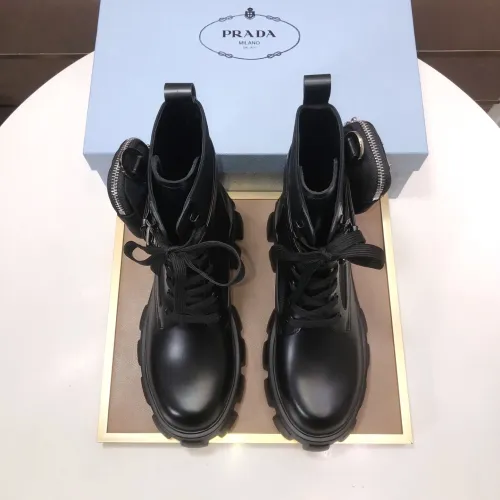 Replica Prada Boots For Women #1417157 $125.00 USD for Wholesale