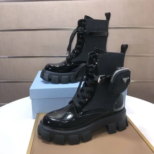 Prada Boots For Women #1417159 $125.00 USD, Wholesale Replica Prada Boots