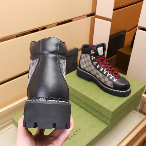 Replica Gucci Boots For Men #1417191 $122.00 USD for Wholesale