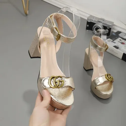Replica Gucci Sandal For Women #1417355 $80.00 USD for Wholesale