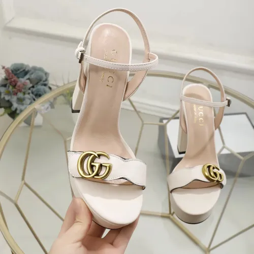 Replica Gucci Sandal For Women #1417357 $80.00 USD for Wholesale