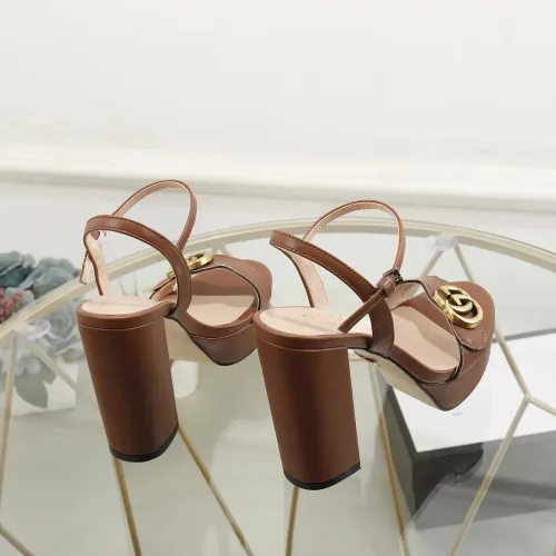 Replica Gucci Sandal For Women #1417358 $80.00 USD for Wholesale