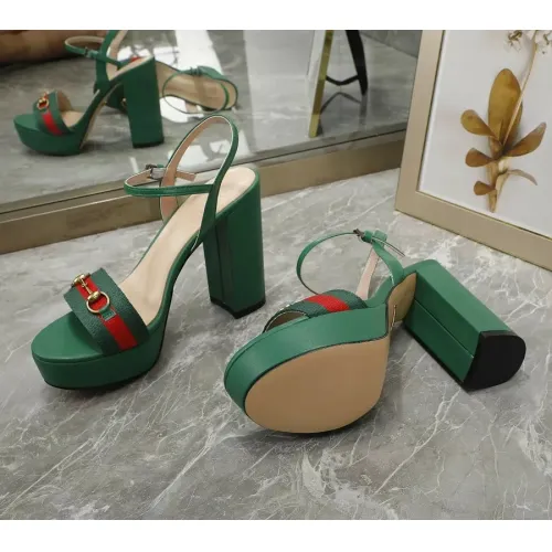 Replica Gucci Sandal For Women #1417383 $80.00 USD for Wholesale