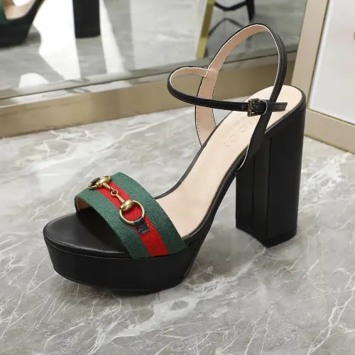 Replica Gucci Sandal For Women #1417385 $80.00 USD for Wholesale