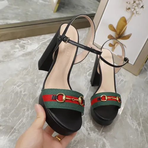 Replica Gucci Sandal For Women #1417385 $80.00 USD for Wholesale