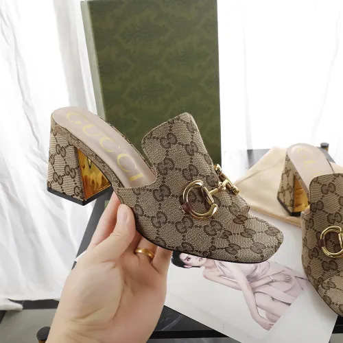 Replica Gucci Slippers For Women #1417400 $80.00 USD for Wholesale
