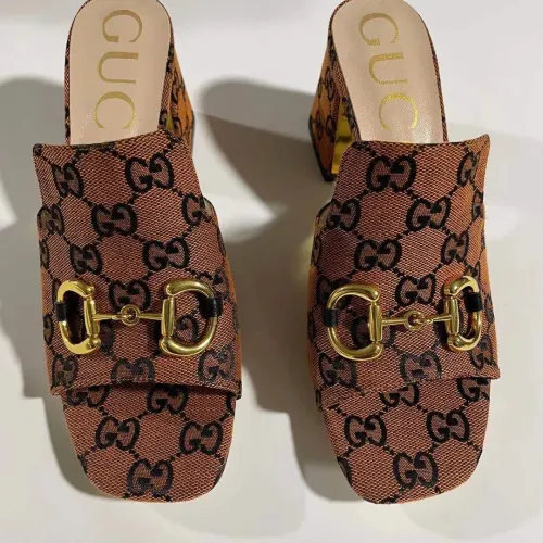 Replica Gucci Slippers For Women #1417404 $80.00 USD for Wholesale