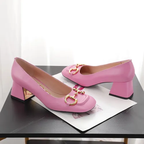 Gucci High-Heeled Shoes For Women #1417418 $82.00 USD, Wholesale Replica Gucci High-Heeled Shoes