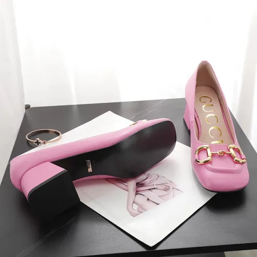 Replica Gucci High-Heeled Shoes For Women #1417418 $82.00 USD for Wholesale