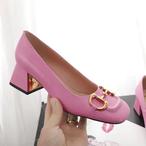 Replica Gucci High-Heeled Shoes For Women #1417418 $82.00 USD for Wholesale