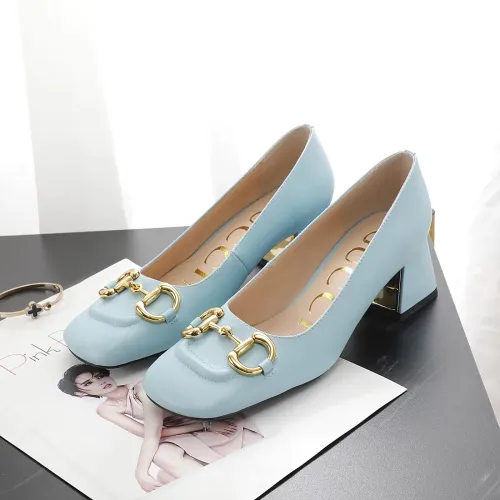 Gucci High-Heeled Shoes For Women #1417419 $82.00 USD, Wholesale Replica Gucci High-Heeled Shoes
