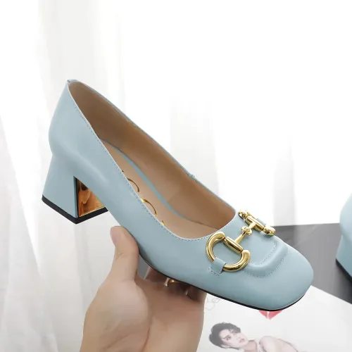 Replica Gucci High-Heeled Shoes For Women #1417419 $82.00 USD for Wholesale