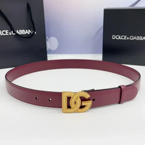Dolce &amp; Gabbana D&amp;G AAA Quality Belts For Women #1417471 $60.00 USD, Wholesale Replica Dolce &amp; Gabbana D&amp;G AAA Quality Belts