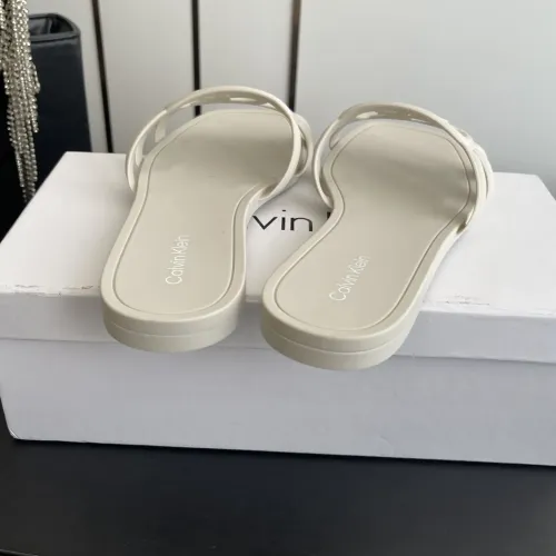 Replica Calvin Klein CK Slippers For Women #1417477 $64.00 USD for Wholesale