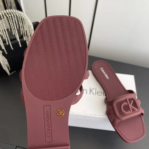 Replica Calvin Klein CK Slippers For Women #1417480 $64.00 USD for Wholesale