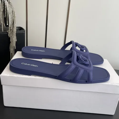 Replica Calvin Klein CK Slippers For Women #1417481 $64.00 USD for Wholesale