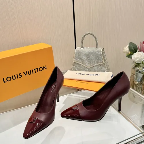 Replica Louis Vuitton High-Heeled Shoes For Women #1417542 $118.00 USD for Wholesale