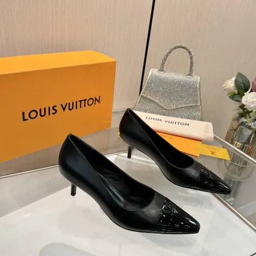 Replica Louis Vuitton High-Heeled Shoes For Women #1417554 $118.00 USD for Wholesale