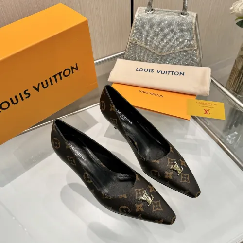 Replica Louis Vuitton High-Heeled Shoes For Women #1417555 $118.00 USD for Wholesale