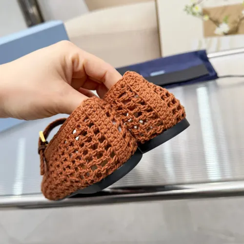 Replica Prada Flat Shoes For Women #1417565 $122.00 USD for Wholesale