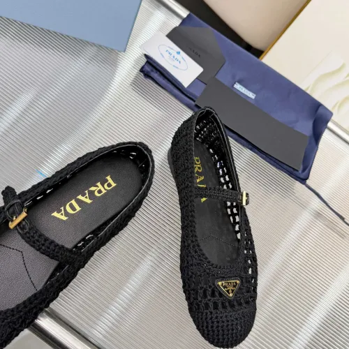 Replica Prada Flat Shoes For Women #1417566 $122.00 USD for Wholesale