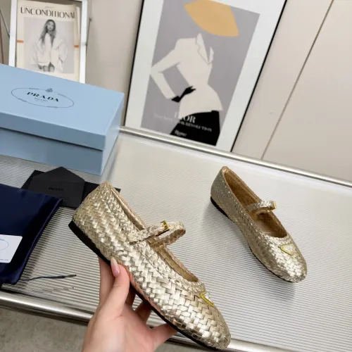 Replica Prada Flat Shoes For Women #1417567 $140.00 USD for Wholesale