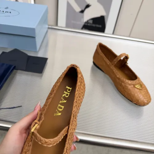 Replica Prada Flat Shoes For Women #1417568 $140.00 USD for Wholesale