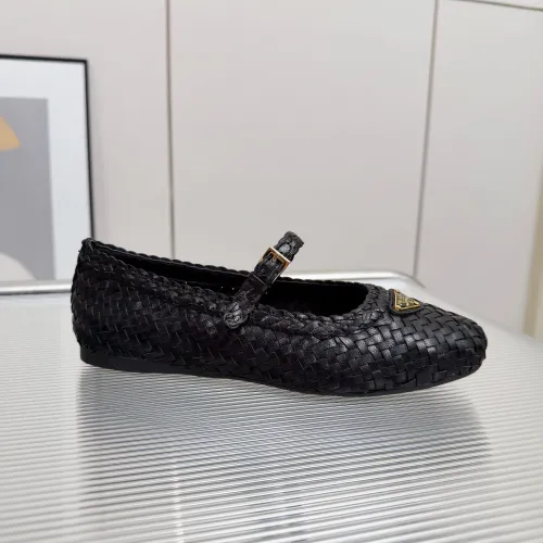 Replica Prada Flat Shoes For Women #1417569 $140.00 USD for Wholesale