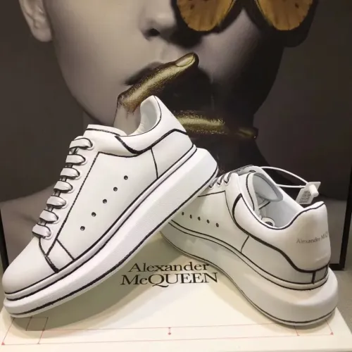 Replica Alexander McQueen Casual Shoes For Women #1417583 $100.00 USD for Wholesale