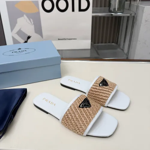 Prada Slippers For Women #1417587 $82.00 USD, Wholesale Replica Prada Slippers